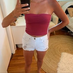 Abercrombie sleeveless cropped top